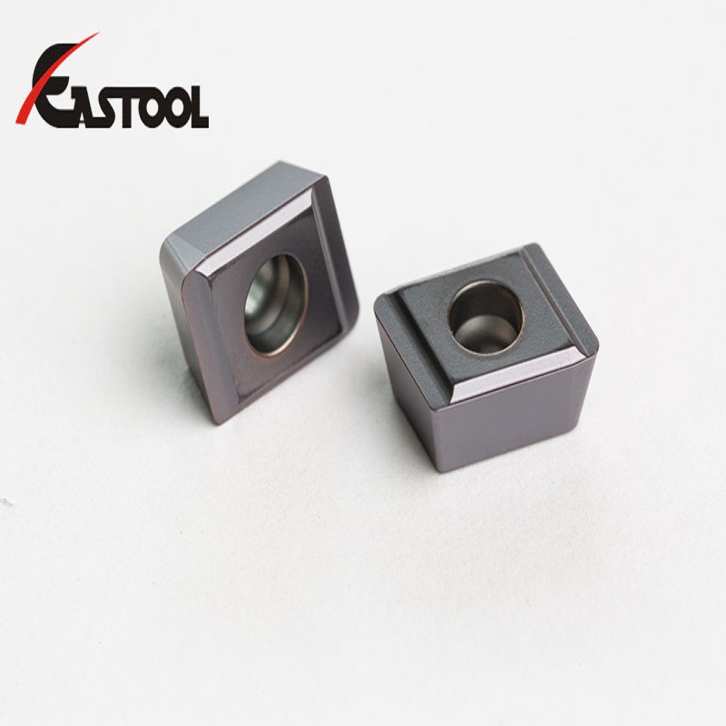 車床切削刀具硬質合金鉆削刀片 800-06T308M-I-G，用于深孔加工，帶 PVD 涂層